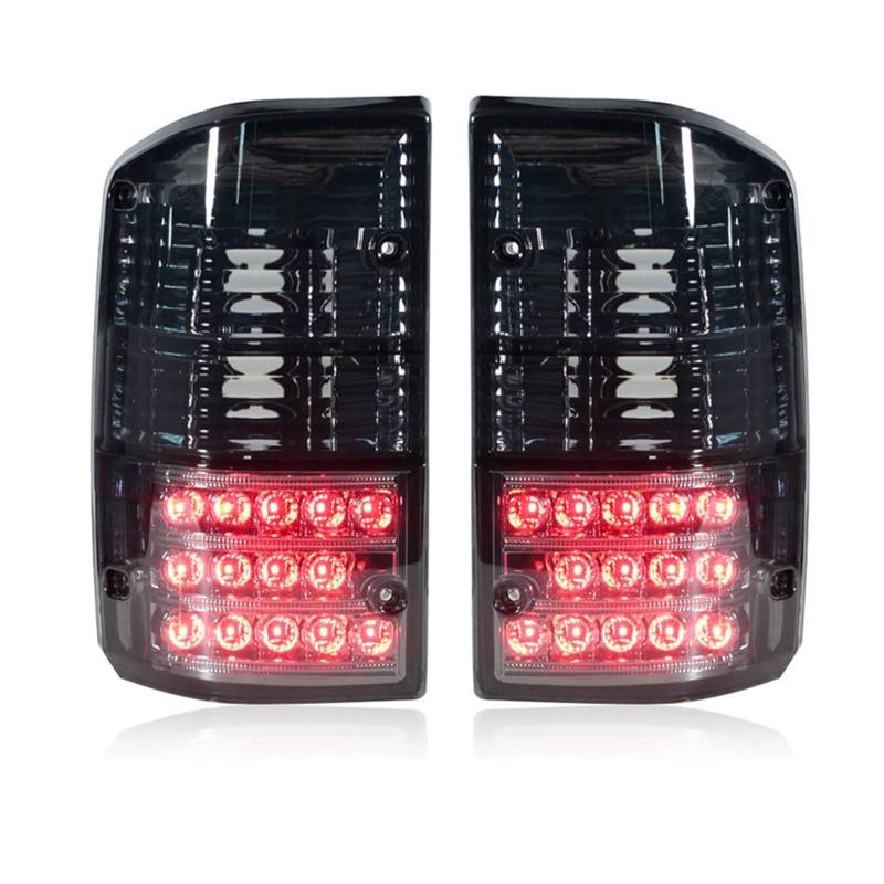 Heckleuchte Rückleuchten Hinten Lampe Fahren Lampe Bremse Lampe Rücklicht Für Nissan Für Patrol Für GQ Für Y60 Für GR 1987-1997 Auto Rückleuchten(Black) von XJJLYQ