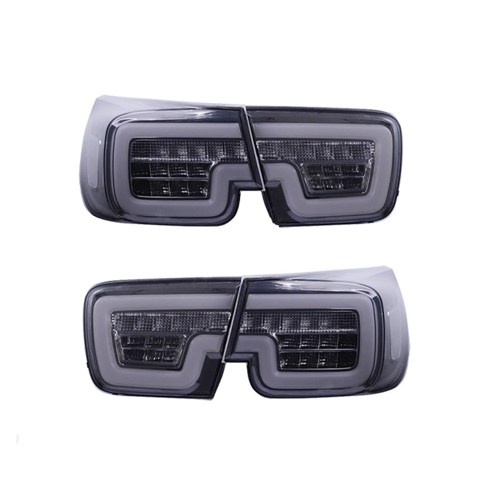 Heckleuchte Rücklicht Montage Für Chevrolet Für Malibu 2012-2015 Tagfahrlicht Flow Blinker Rückfahrleuchten Bremslichter Auto Rückleuchten(Pair of Black) von XJJLYQ