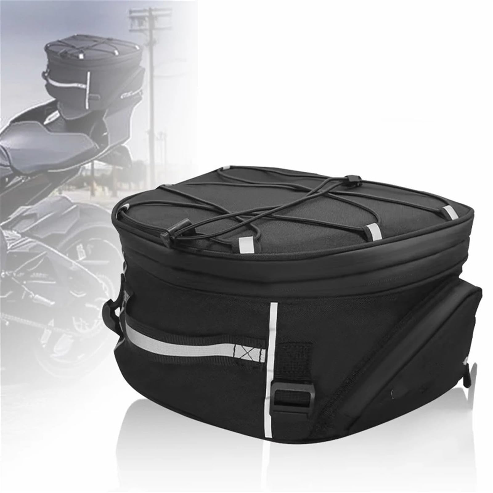 Motorradtasch Für ADV Für R1200GS Zubehör Reise Lagerung Tasche Motorräder Schwanz Hinten Taschen Gepäck Motorrad Satteltasche von XJJLYQ