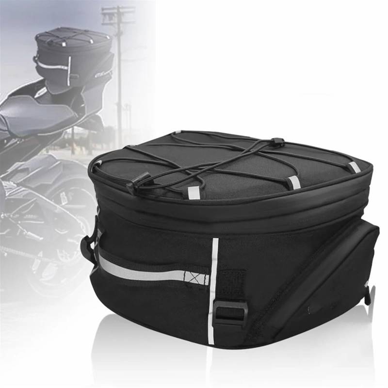 Motorradtasch Für ADV Für R1200GS Zubehör Reise Lagerung Tasche Motorräder Schwanz Hinten Taschen Gepäck Motorrad Satteltasche von XJJLYQ