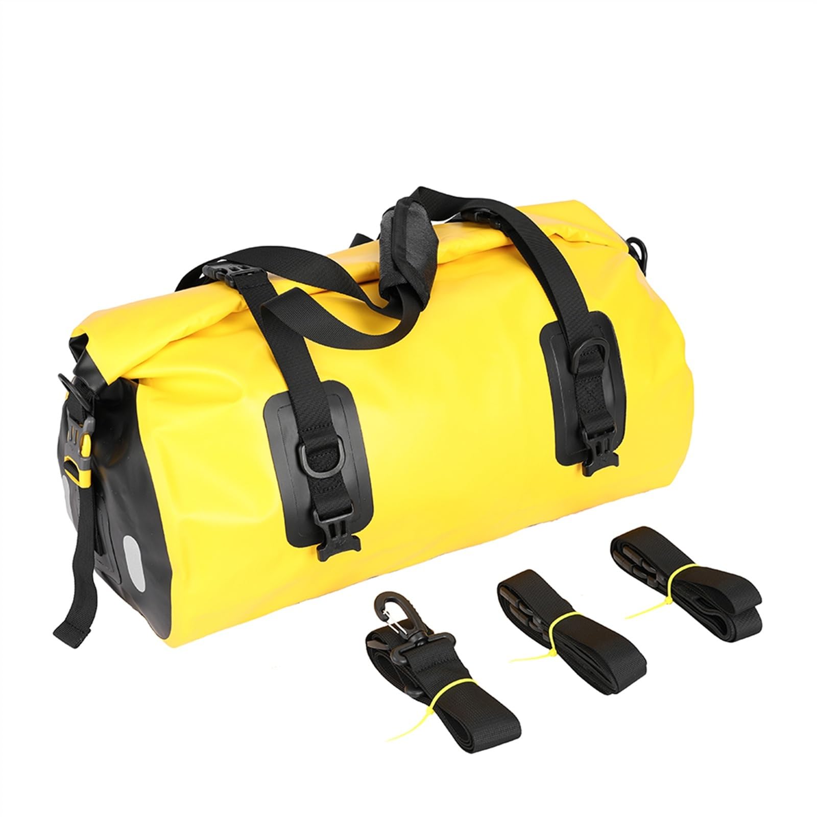 Motorradtasch Für Abenteuer Motor Fall Sattel Rücksitz Motorrad Seite Box Tasche 1 Stück 20L Regendicht Pannier Gepäck Motorrad Satteltasche(20L-Yellow 1 Piece) von XJJLYQ