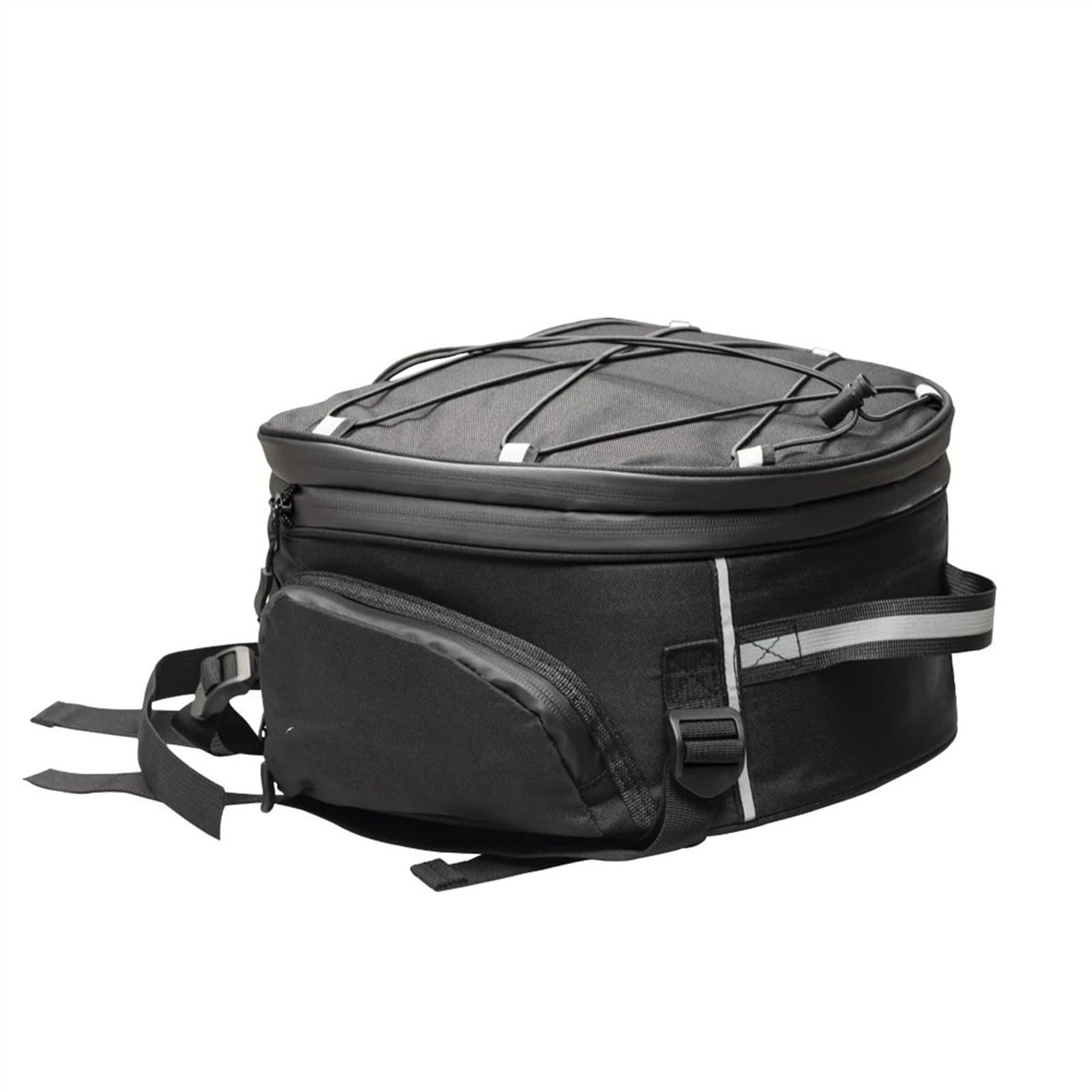 Motorradtasch Für Kawasaki Für Z900 Schwarz Motorräder Gepäck Schwanz Hinten Taschen Motorrad Satteltasche von XJJLYQ