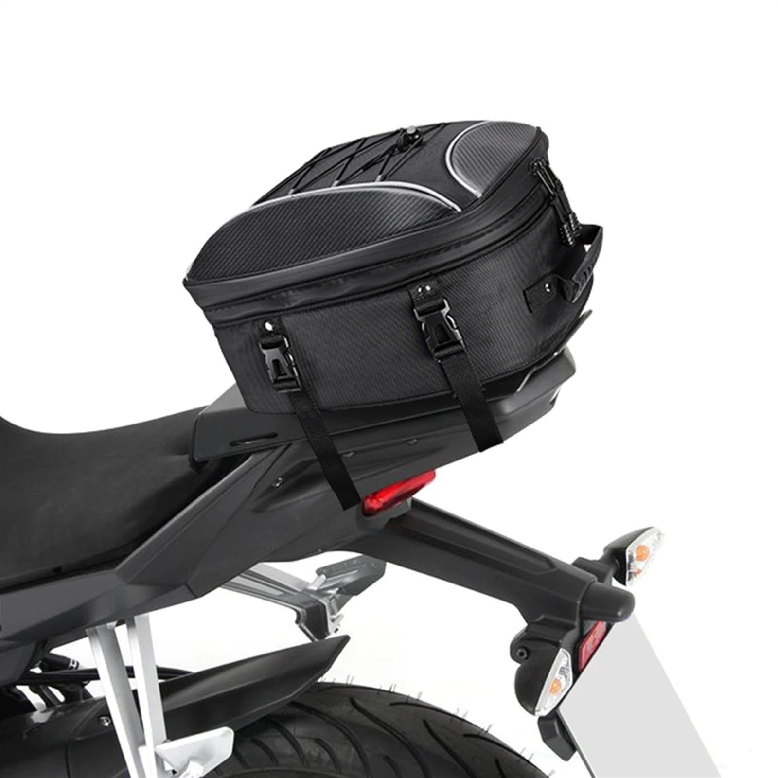 Motorradtasch Für NC750X Für NC750S Motorrad Hecktasche wasserdichte Rücksitz Gepäckträgertaschen Motorrad Satteltasche von XJJLYQ