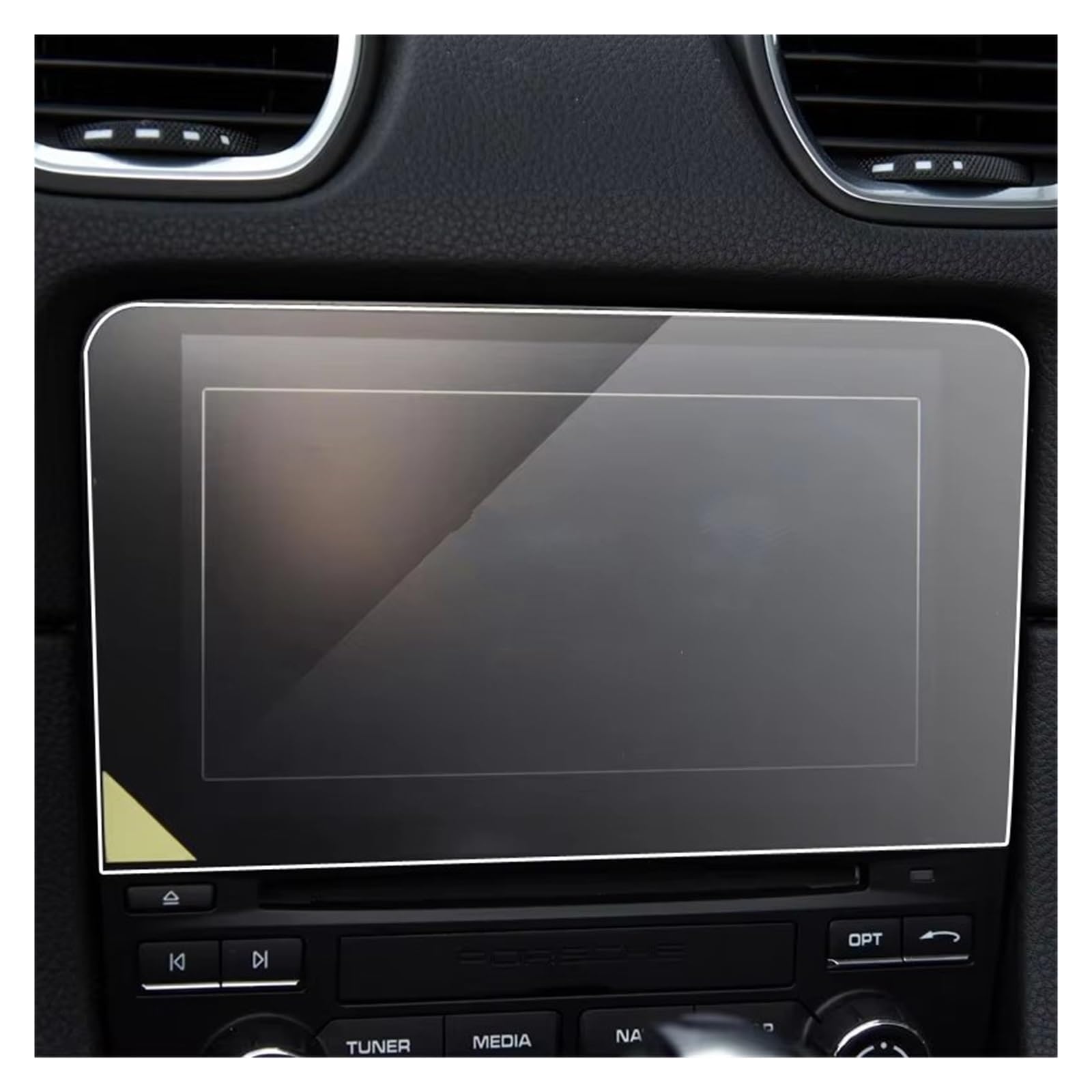 Navigation Schutzfolie Auto GPS Navigation Film Gehärtetes Glas Schutz Film Für Für 718 Für Boxster 2016 2017 2018 2019 2020 Digital Cockpit Schutzfolie von XJJLYQ