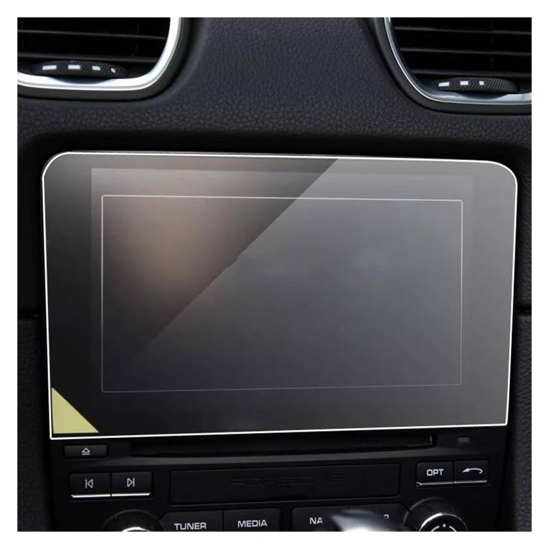 Navigation Schutzfolie Auto GPS Navigation Film Gehärtetes Glas Schutz Film Für Für 718 Für Boxster 2016 2017 2018 2019 2020 Digital Cockpit Schutzfolie von XJJLYQ