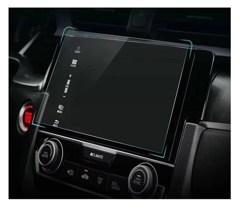 Navigation Schutzfolie Auto Touch GPS Navigation Bildschirm Schutz Einscheiben-gehärtetem Film Für Civic 2016 2017 2018 2019 2020 10th Digital Cockpit Schutzfolie von XJJLYQ