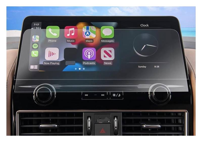 Navigation Schutzfolie Displayschutzfolie Aus Gehärtetem Glas Navigationsdisplay 12.3 Zoll Für Nissan Für Armada Für Y62 2021 2022 2023 Digital Cockpit Schutzfolie von XJJLYQ
