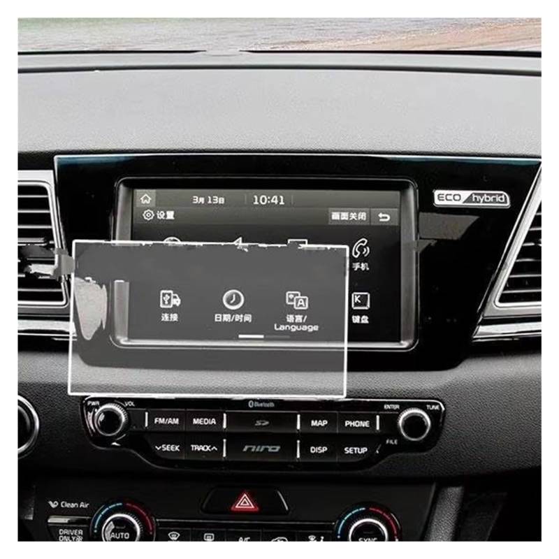 Navigation Schutzfolie Für Kia Für NIRO 2017 2018 2019 2020 Auto GPS Navigation Innen Anti-Scratch-Display Schutz Film Digital Cockpit Schutzfolie(7 Inch 152X91mm) von XJJLYQ