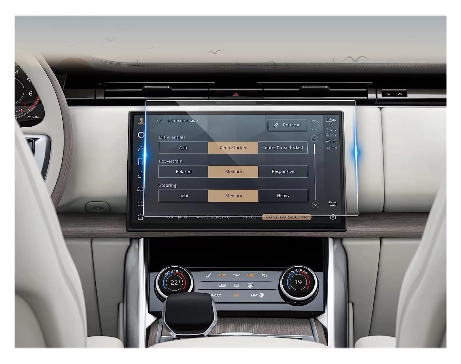 Navigation Schutzfolie Für Range Für Rover Für Sport 2023 13.1 Touchscreen Navigation Radio Infotainment Display Schutzhülle Digital Cockpit Schutzfolie von XJJLYQ