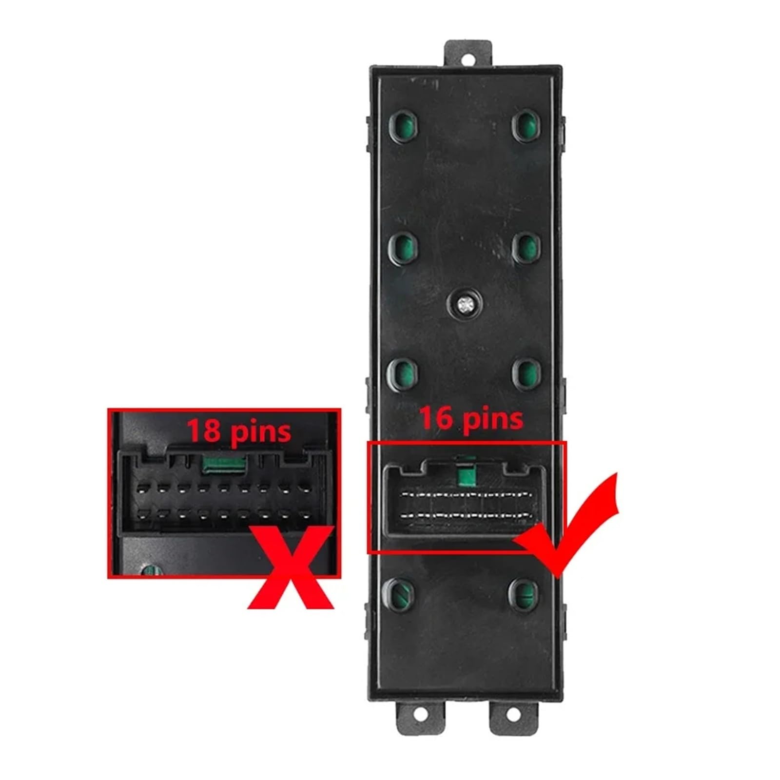 Window Control Switch Für KIA Für PICANTO 2011 2012 2013 2014 2015 2016 93570-1Y200 16 Pin LHD Vorne Links Power Fenster Control Schalter Fensterheber Taste Power Fensterschalter von XJJLYQ