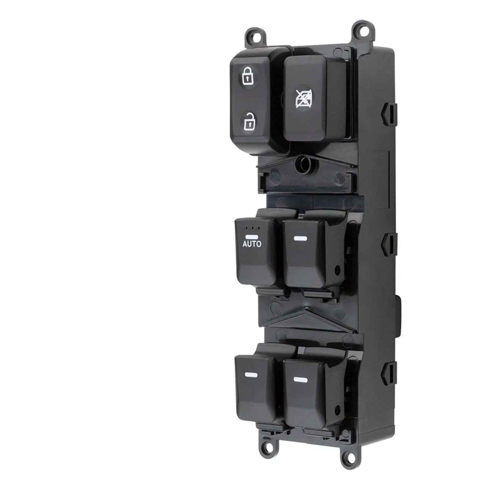 Window Control Switch Für Kia Für Rio (4 Türen) Pride 2012 2013 2014 2015 Auto Vorne Links Fahrerseite Elektrischer Fensterheber-Steuerschalterknopf 93570-1W155 Power Fensterschalter von XJJLYQ