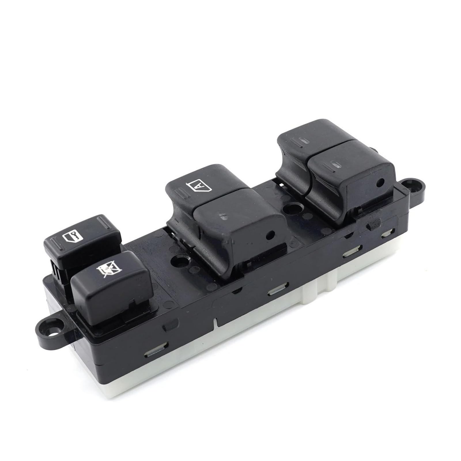 Window Control Switch Für Nissan Für Tiida Fahrerseite Fenstersteuerung Schalter Türschloss Autoteile Zubehör 15 + 3 Pins RHD 25401-ED000 Power Fensterschalter von XJJLYQ