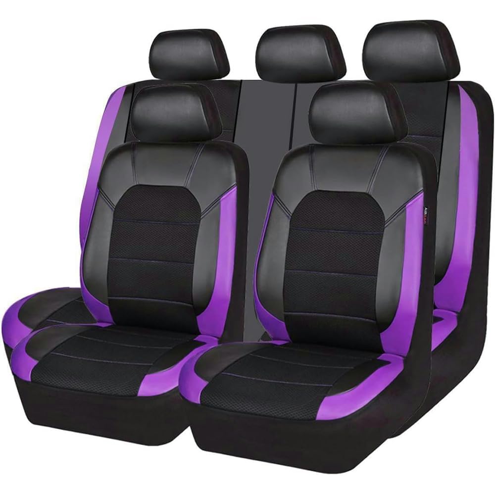 XJNNBR Auto Sitzbezügesets für Mitsubishi Colt Turbo/Hybrid 2023 2024, Sitzschutz Sitzkissen Sitzschoner Bequem Atmungsaktiv Innenraum Styling Zubehör,I von XJNNBR