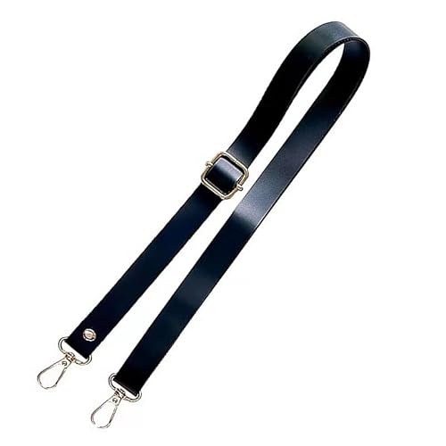 XJSDI 1/4 Stück 60–120 cm blaue Handtaschenketten-Ersatz, strapazierfähiger, verstellbarer Leder-Kuriergurt, vielseitiger Crossbody, Schultertaschengurt von XJSDI