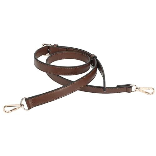 XJSDI Verstellbarer Schulterriemen aus Leder, 109–120 cm, Weiß, 1/4 Stück, langlebig, vielseitiger Crossbody-Taschengurt von XJSDI