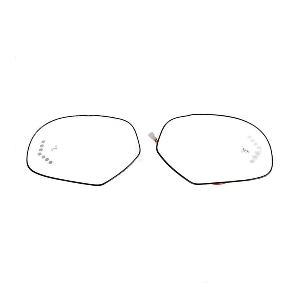 Auto Ersatzspiegelglas 20778441 Für ESV 2009 2010 2011 2012 2013 2014 Paar L + R Reverse Spiegel Glas Mit Blind Spot Blinker von XKCMGSI