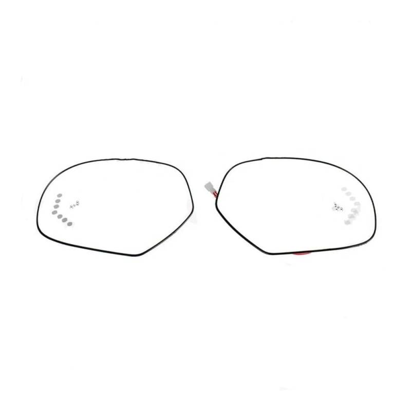 Auto Ersatzspiegelglas 20778441 Für ESV 2009 2010 2011 2012 2013 2014 Paar L + R Reverse Spiegel Glas Mit Blind Spot Blinker von XKCMGSI