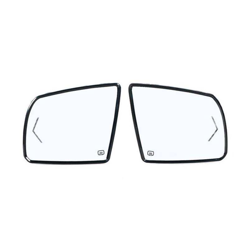 Auto Ersatzspiegelglas 87903-0C030 87906-0C032 Auto Außen Rück Seite Spiegel Objektiv Glas Mit Erhitzt Für Tundra 2007-2020 / Für Sequoia 2008-2017(Left and Right) von XKCMGSI