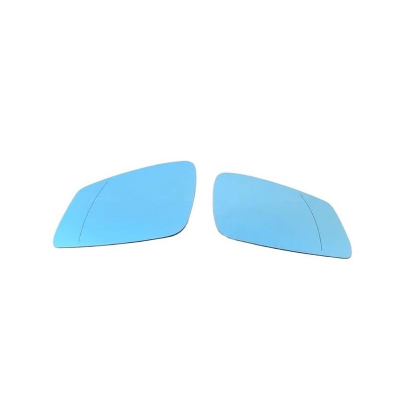 Auto Ersatzspiegelglas Für Linke Und Rechte Seite Blau Beheizte Flügel Spiegel Glas E84 F48 F20 F21 F40 Weitwinkel Rückspiegel F22 F23 F30 F31 F34 F10 F07(1 pair blue) von XKCMGSI