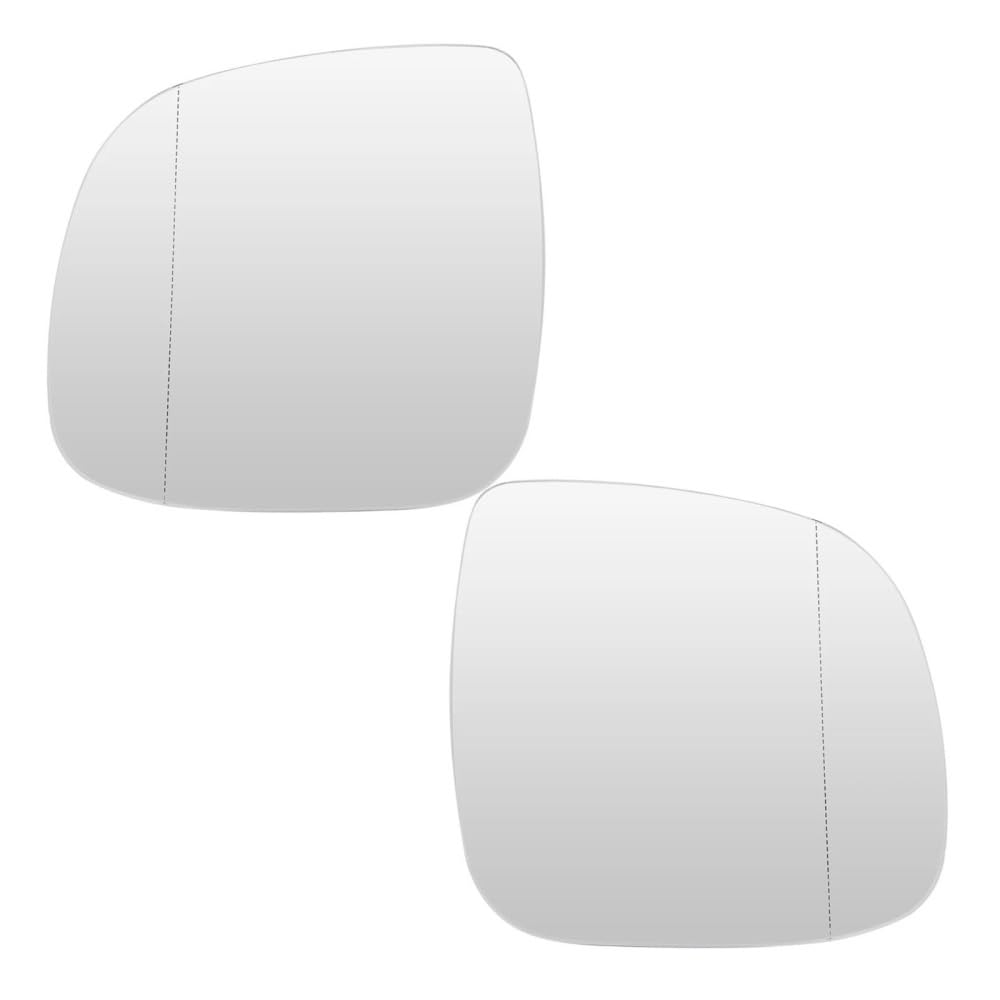 Auto Ersatzspiegelglas Konvexe Beheizte Weitwinkel-Rückspiegelplatte Für Transporter Für Multivan T5 T6 2010 2011–2016 Linke Rechte Seite Außenspiegelglas(Left and Right) von XKCMGSI