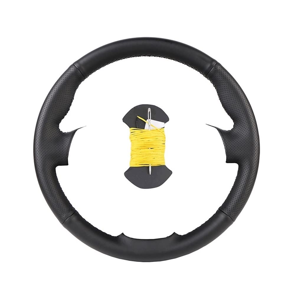 Auto-Lenkradbezüge Für Citroen Für Berlingo 2008-2016 DIY Customized Car Lenkradabdeckung(Yellow) von XKCMGSI