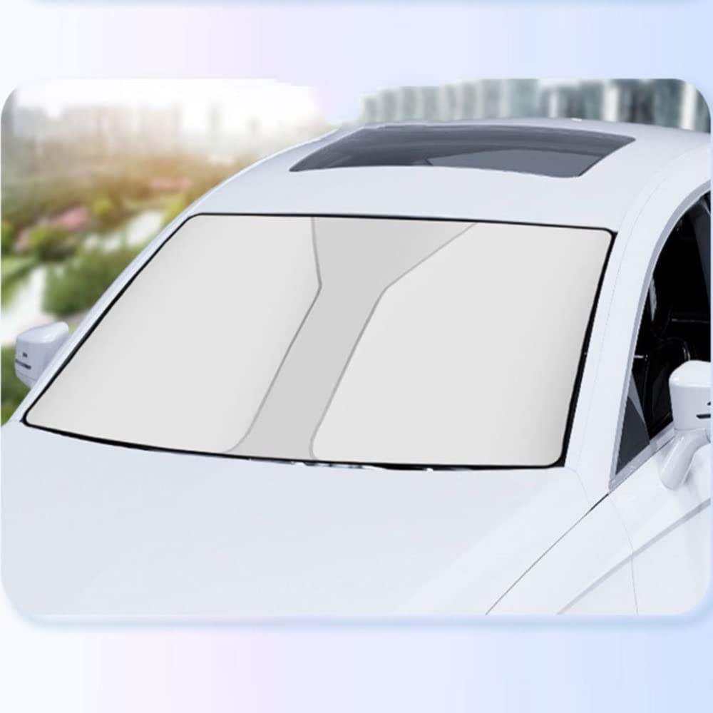 Vorderseite Frontscheibe Sonnenschutz Auto Windschutzscheibe Sonnenschirm Blocks Rays Sun Visor Protector Faltbar Anti UV Sun Front Window Sunshade Covers Auto Windschutzscheibe Sun Shade Auto Sonnens von XKCMGSI