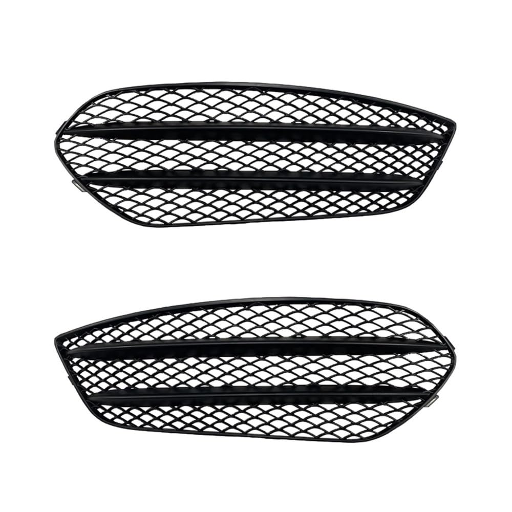 XKCMGSI Nebelscheinwerfergitter Für CLA-Klasse C117 CLA200 CLA45 2013 2014 2015 Für AMG Frontstoßstange Lüftungsschlitzverkleidung Nebelscheinwerfer Ansaugabdeckung Kühlergrill Rahmen Lampenabdeckung von XKCMGSI