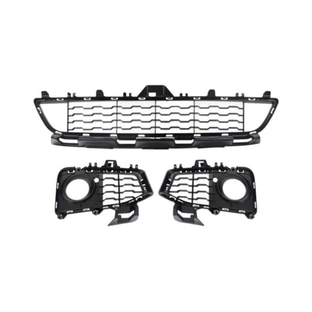 XKCMGSI Nebelscheinwerfergitter Für F32 F33 F36 M Sport 425i 430i 435i 2013-2020 Vorne Mitte/Links/Rechts Nebel Licht Grille Abdeckung Lampenabdeckung(A Set (3pcs)) von XKCMGSI