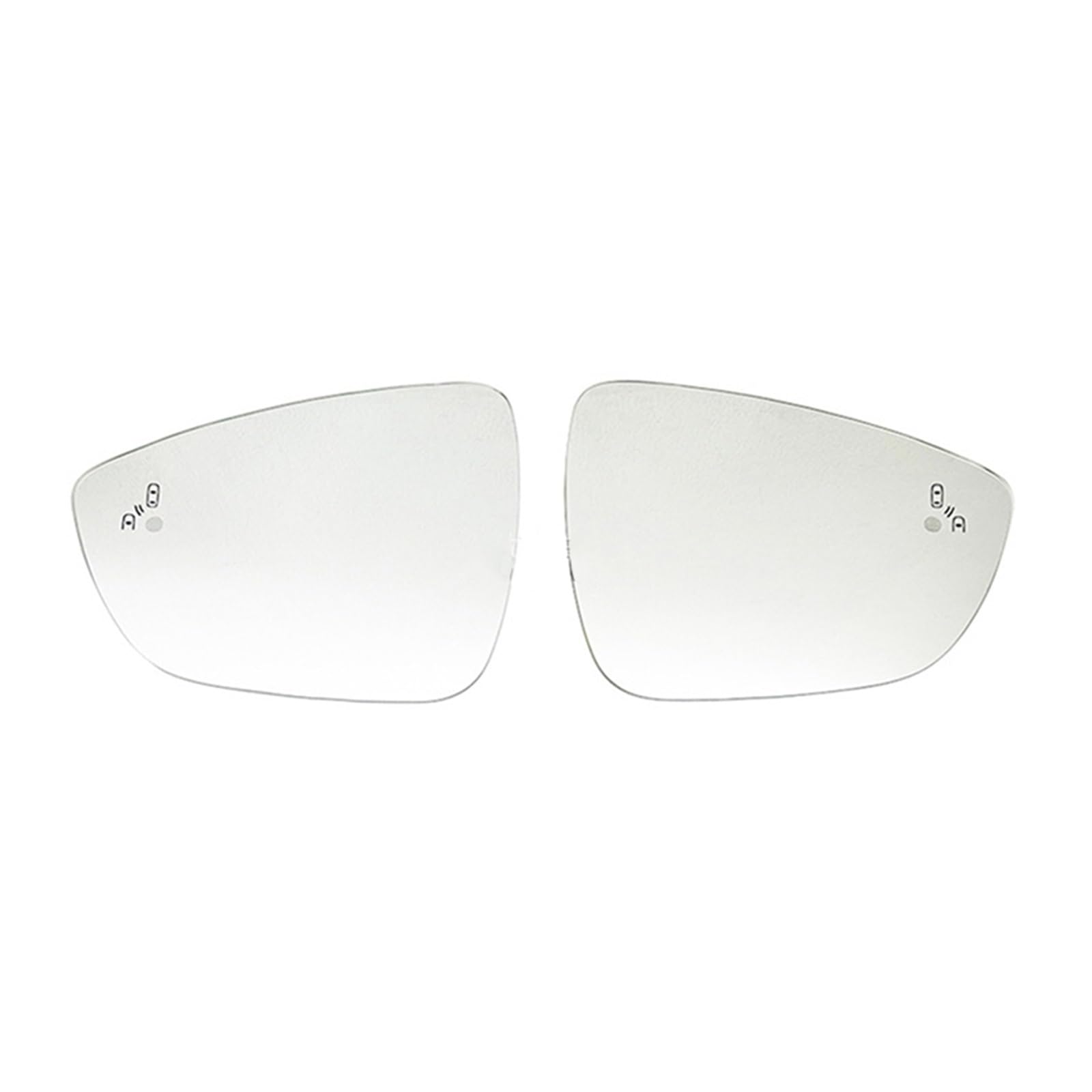 Außenspiegel Glas Für Ford Für Focus MK4 2019 2020 2021 2022 2023 Auto Links Oder Rechts Erhitzt Blind Spot Warnung Hinten Spiegel Glas Außenspiegel Rückspiegelglas(A Pair) von XKOEHXJ