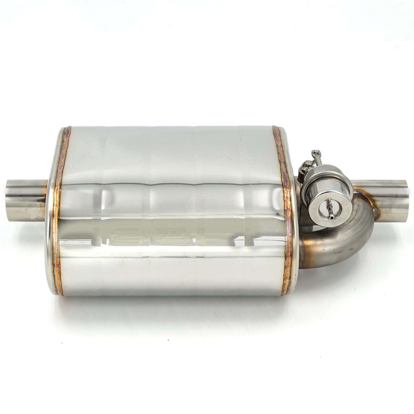 Auto Auspuffspitze Für 2"/2,5"/3'' Zoll Schräge Auslassspitze, Für Anschweißen Eines Einzelnen Auspuffschalldämpfers Mit Fernbedienungsschalter Endrohrblende(76MM Muffler Right) von XKOEHXJ