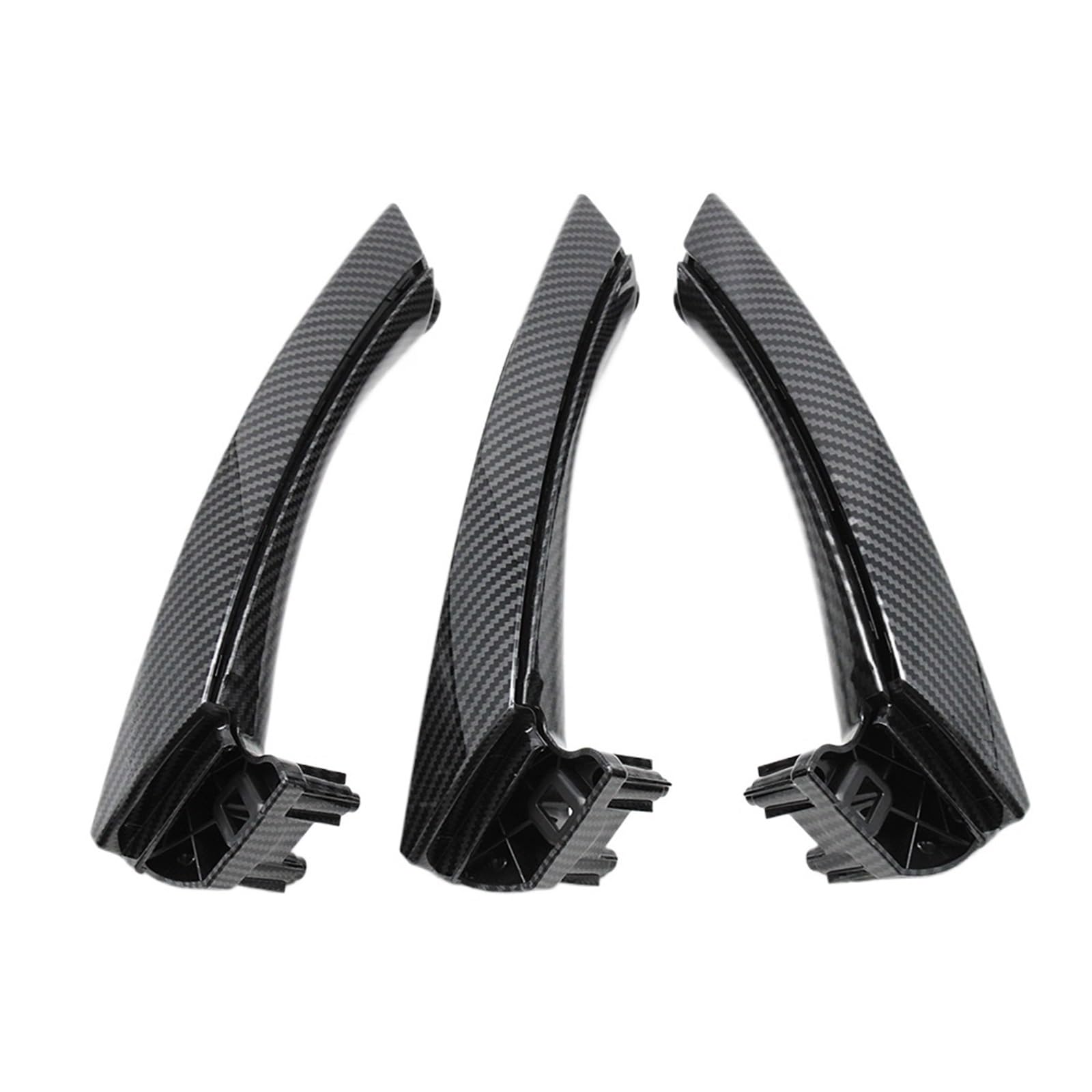 Auto Innen Türgriff Für 3er E90 E91 E92 316 318 320 325 328i 2004–2012 LHD RHD Innentürgriff-Set Ersatz Auto Türgriff Innen(RHD Set Carbon Fiber) von XKOEHXJ