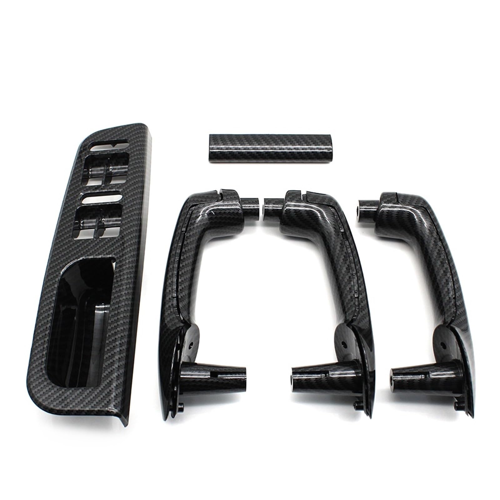 Auto Innen Türgriff Für VW Für Bora Für Golf 4 MK4 Für Jetta 1999-2004 LHD Carbon Fiber Vorne Hinten Links Rechts Türgriff Set Ersatz Auto Türgriff Innen(Carbon Fiber 8pcs) von XKOEHXJ