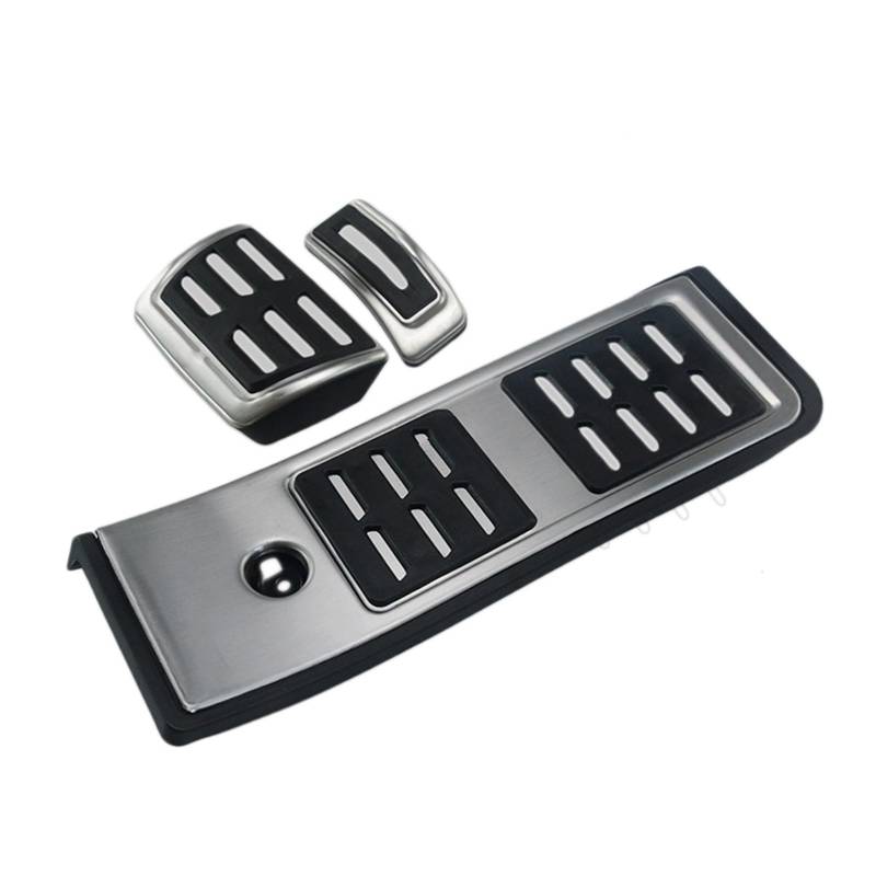 Bremspedalabdeckung Für A4 B9 A5 F5 2016-2020 Kraftstoff Gas Bremse Fußstütze Pedal Pad Platte Automatische Pedalkappen(3X) von XKOEHXJ