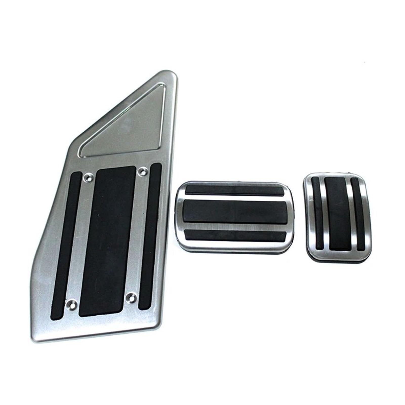 Bremspedalabdeckung Für Peugeot 3008 5008 GT DS DS 7 Für LHD Pedal Pad Matten Abdeckung Auto Rest Bremse Beschleuniger Kraftstoff Gas Pedal Abdeckung Pad Pedalkappen(AT 3PCS) von XKOEHXJ