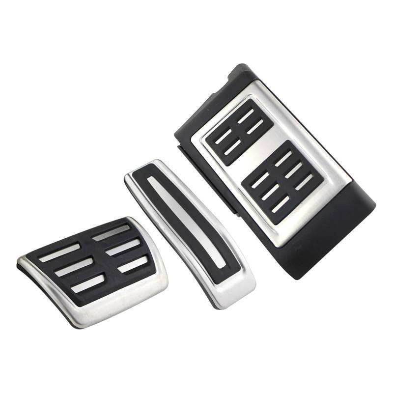 Bremspedalabdeckung Für Q7 SQ7 2006-2015 Accelerator Gas Bremspedal Fußstütze Dead Pedal Pad Non-Slip Innen Zubehör Auto Pedale Abdeckung Pedalkappen(3Pcs AT with rest) von XKOEHXJ