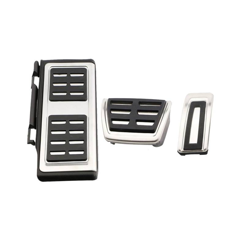 Bremspedalabdeckung Für Skoda Für Kodiaq Für Rapid Für Octavia 5E 5F A7 2014-2023 Edelstahl Pedal Abdeckung Pedalkappen(at with Rest) von XKOEHXJ