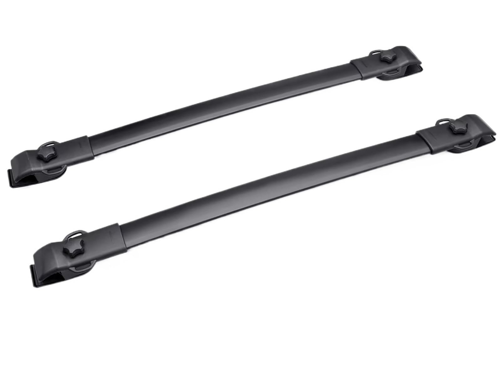 Dachreling Rack 2 Stück Für Toyota Für Sienna 2011–2020, Aluminium-Dachträger, Querträger, Top-Gepäckträger, Schwarz Relingträger von XKOEHXJ