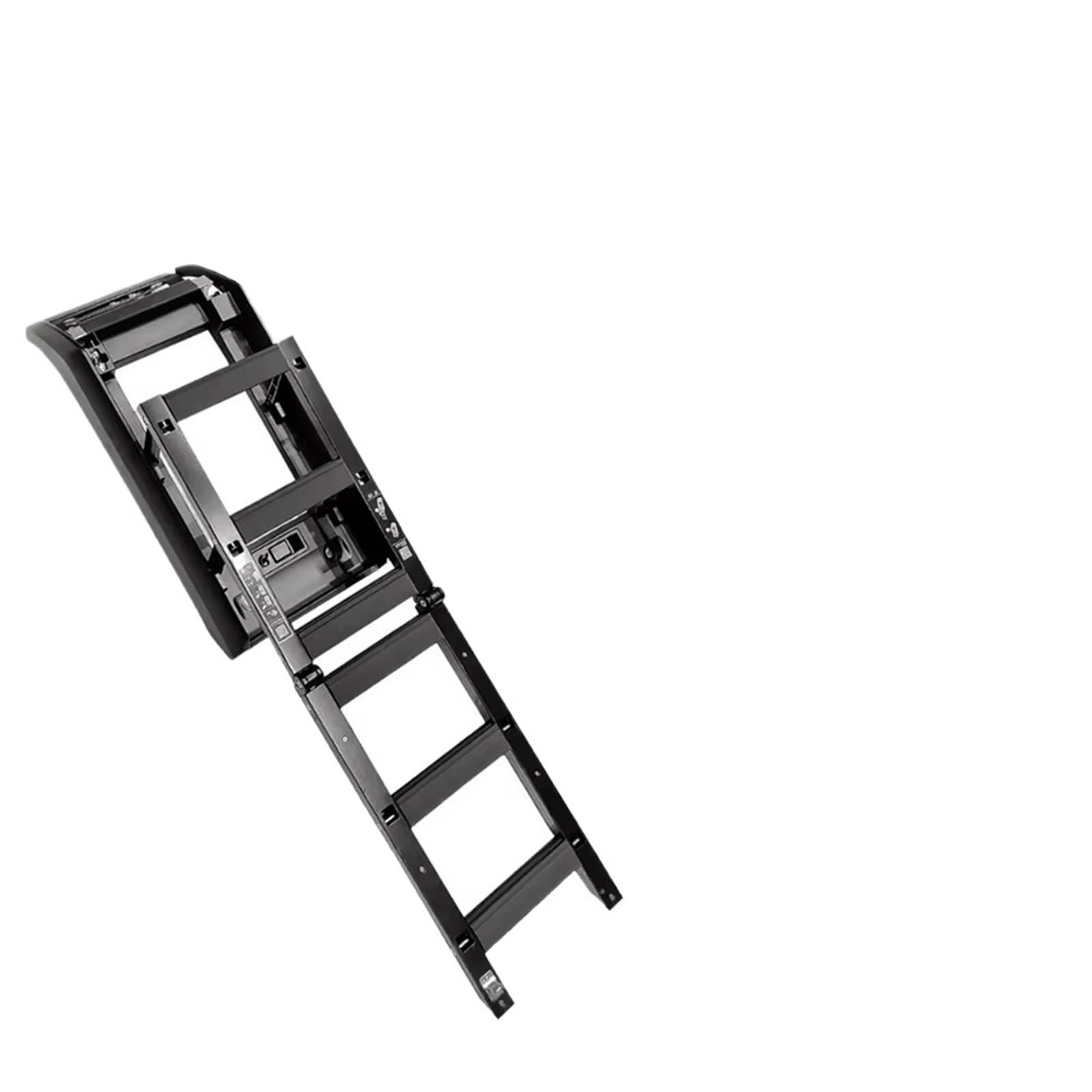 Dachreling Rack Für Land Für Rover Für Defender 110 90 130 2020-2024 Rack Seitenfenster Dach Trittleiter Gloosy Schwarz Seitenzugangsleiter Relingträger von XKOEHXJ