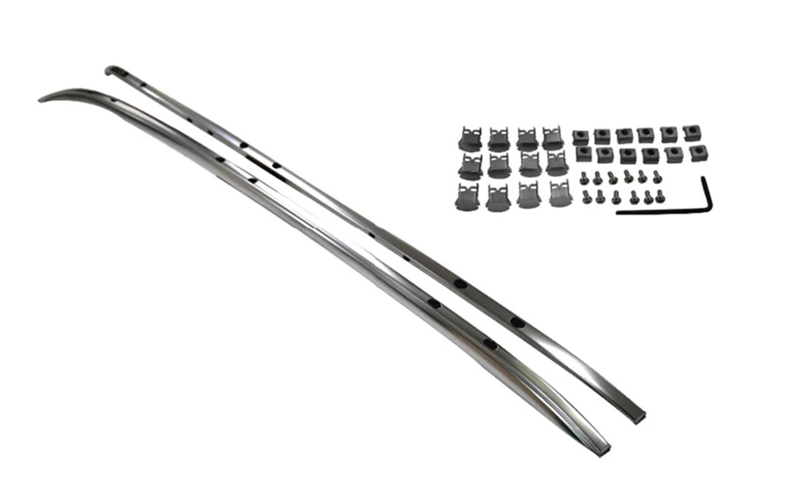 Dachreling Rack Für Mazda CX9 Für CX-9 2016-2024 Schienen Bar Gepäckträger Bars Top Racks Schienenkästen Aluminiumlegierung Autodachträger Querstange Relingträger(Roof Rack Silver) von XKOEHXJ