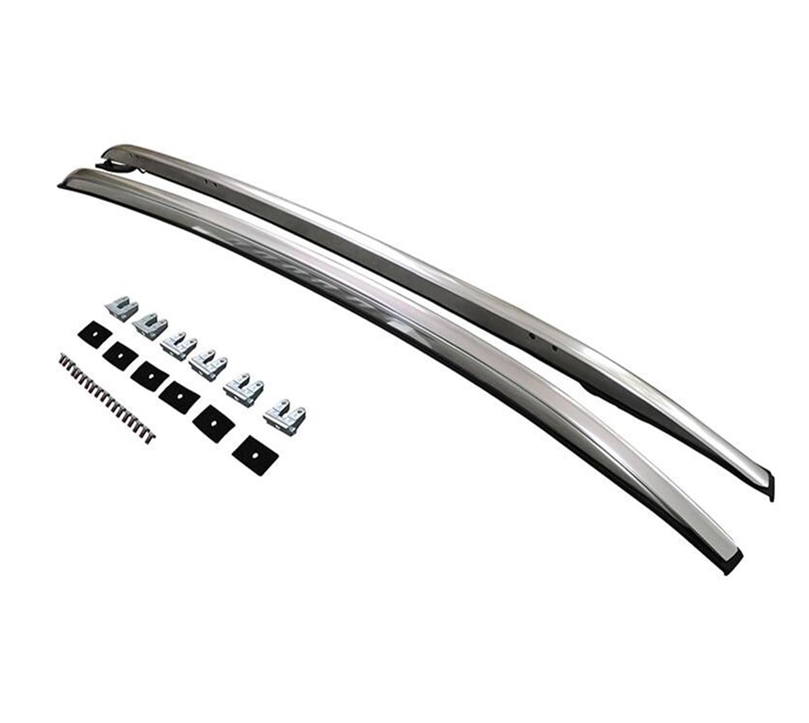 Dachreling Rack Für Mazda Für CX-30 CX30 2020 2021 2022 Dachträger Gepäckträger Träger Bars Kreuz Top Bar Schiene Boxen Aluminium Legierung Relingträger(Silber) von XKOEHXJ