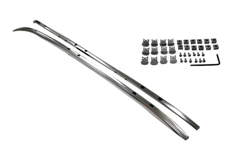 Dachreling Rack Für Mazda Für CX-9 CX9 2018-2022 Gepäckträger Trägerstangen Kreuz Top Bar Schienenkästen Aluminiumlegierung Relingträger(Silber) von XKOEHXJ