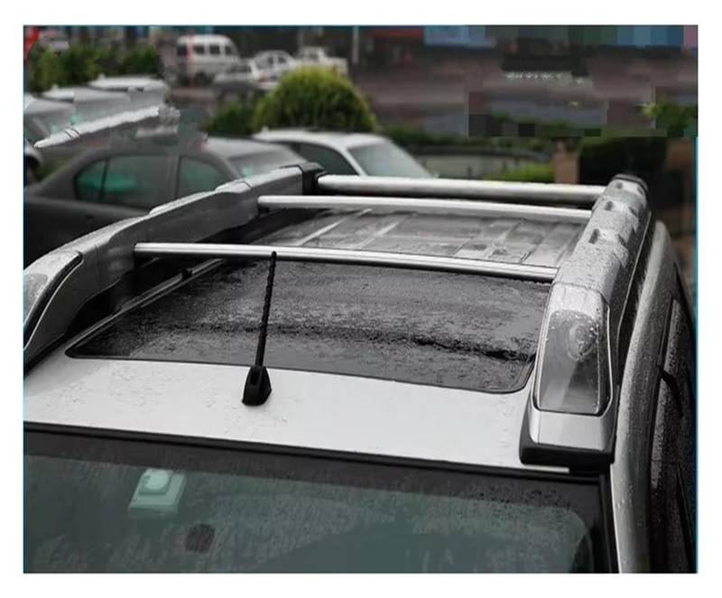 Dachreling Rack Für Nissan Für X-Trail T31 2007-2013 Legierung Seitenstangen Querschienen Dachträger Gepäckträger Relingträger von XKOEHXJ