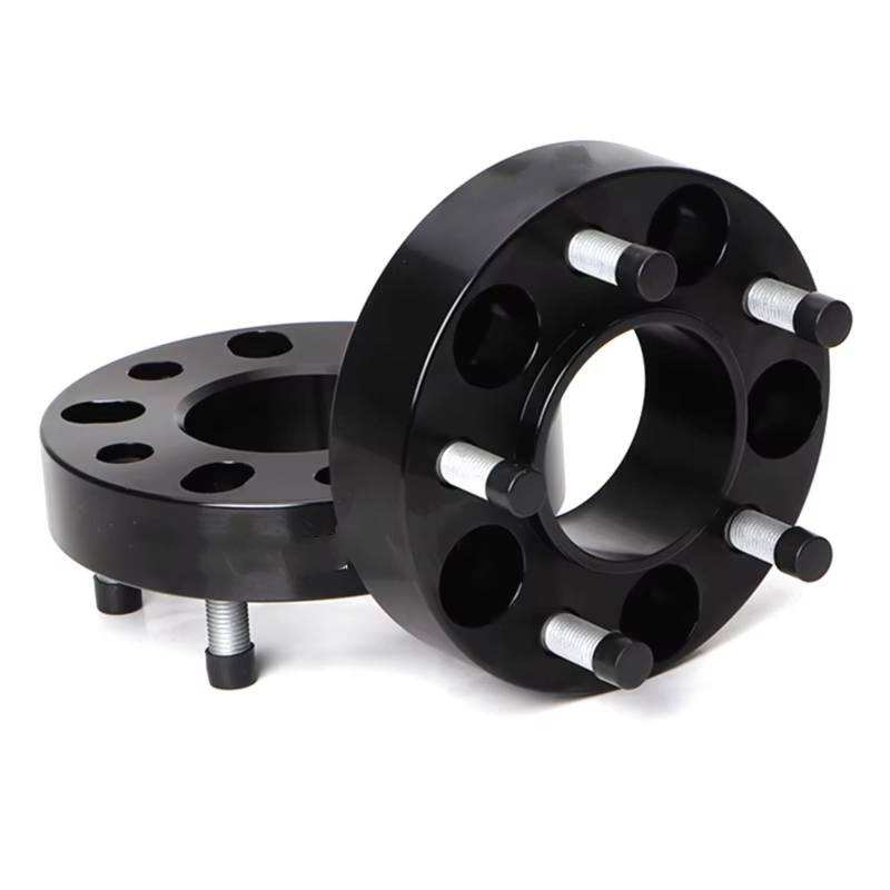 Spurverbreiterungen Für DODGE Universal Auto 2 Stück PCD 5x114,3 CB 67,1mm 20/25/30/35/40mm Aluminium Rad Spacer Adapter 5 Lug ANZUG Spürverbreiterungsatz(40mm Black) von XKOEHXJ