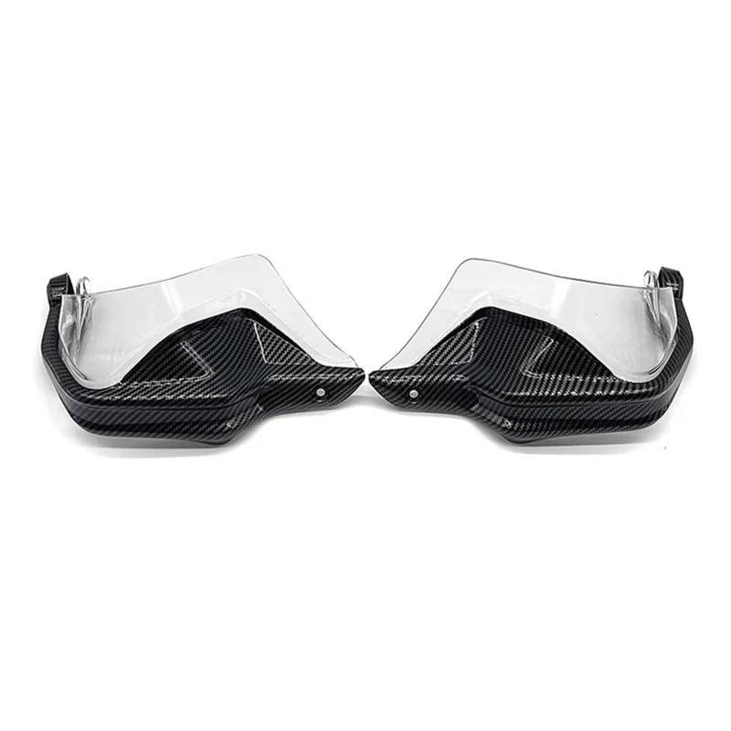 XKOEHXJ Dirt Bike Handschützer 1 Paar Für CFMOTO 650GT 400GT Motorrad Handprotektoren Lenker Hand Guards Protektoren Lenker Handprotektoren(Carbon Clear-1Set) von XKOEHXJ