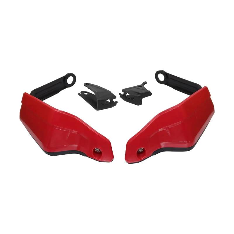 XKOEHXJ Dirt Bike Handschützer Für CRF1100L Motorrad Handschützer Langlebige Motorrad Windschutzscheibe Lenker Handprotektoren(Red) von XKOEHXJ