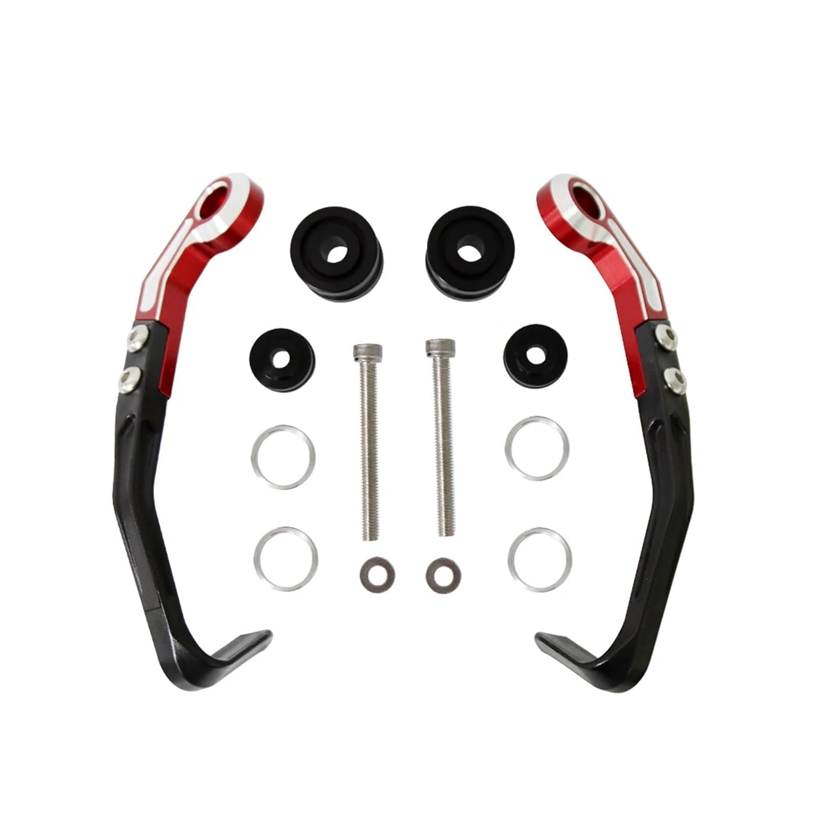 XKOEHXJ Dirt Bike Handschützer Für NC750S Für NC750X Für NC700S Für NC700X Motorradhebelschutz Bremskupplungslenkerschutz Handschutz Lenker Handprotektoren(A Red) von XKOEHXJ