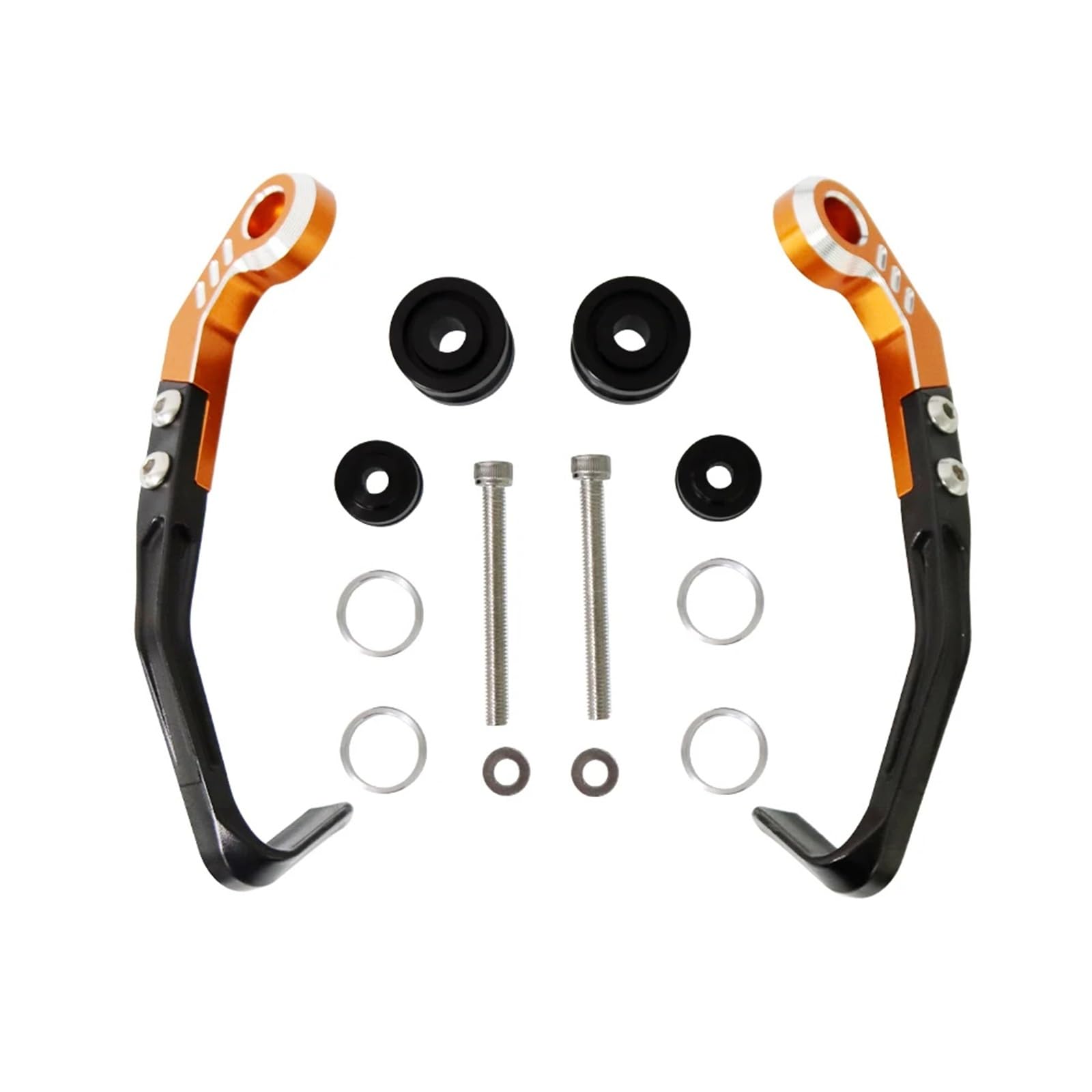 XKOEHXJ Dirt Bike Handschützer Für NC750S Für NC750X Für NC700S Für NC700X Motorradhebelschutz Bremskupplungslenkerschutz Handschutz Lenker Handprotektoren(B Orange) von XKOEHXJ