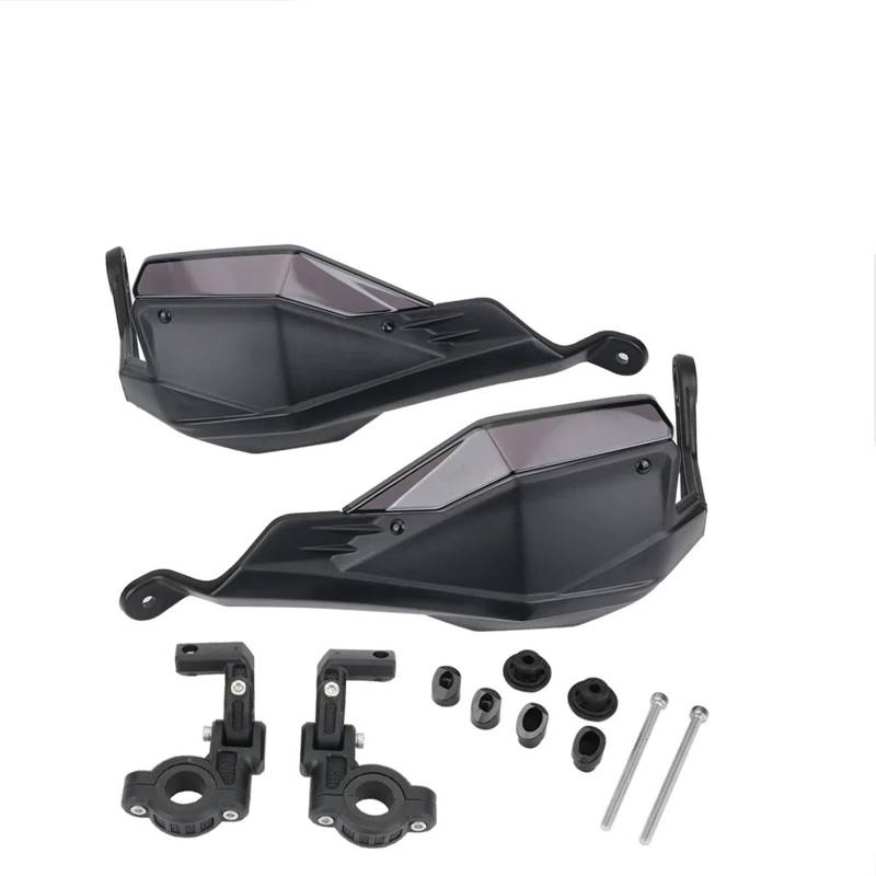 XKOEHXJ Dirt Bike Handschützer Für NX500 Für CB500X Für NX400 2019-2024 Motorrad Lenker Handschutz Hand Windschutzscheibe Schutz W/Halterung Lenker Handprotektoren(Enhanced Handguard) von XKOEHXJ