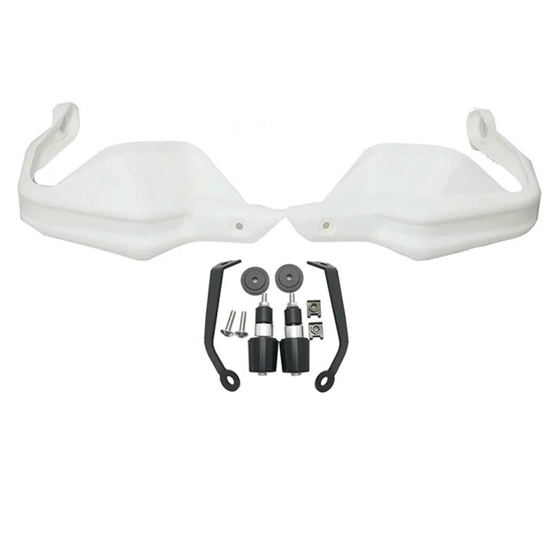 XKOEHXJ Dirt Bike Handschützer Für Suzuki Für V-Strom DL250 Für VStrom250 GW250 2017-2022 Motorrad Handschutz Schild Hand Guard Protector Windschutzscheibe Lenker Handprotektoren(Handguard White) von XKOEHXJ