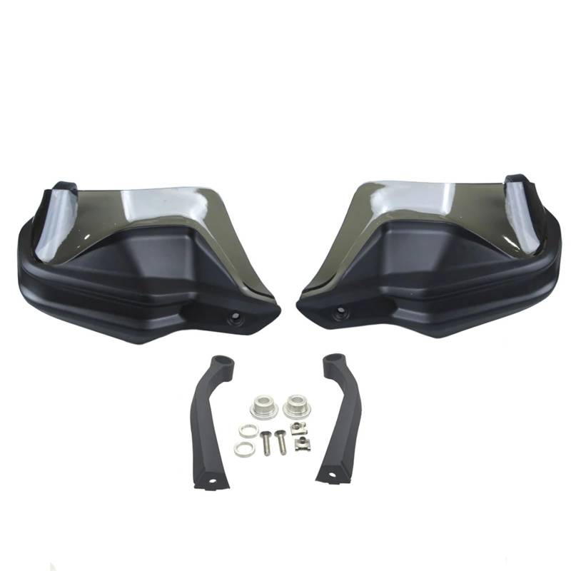 XKOEHXJ Dirt Bike Handschützer Für X-ADV750 Für XADV750 Motorrad Handprotektoren Hand Protektoren Guards Windabweiser Schild Lenker Handprotektoren(Black-Brown) von XKOEHXJ